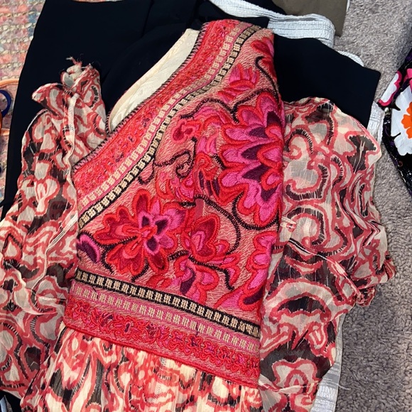 Free People Sleveless Floral Dress - Picture 6 of 6